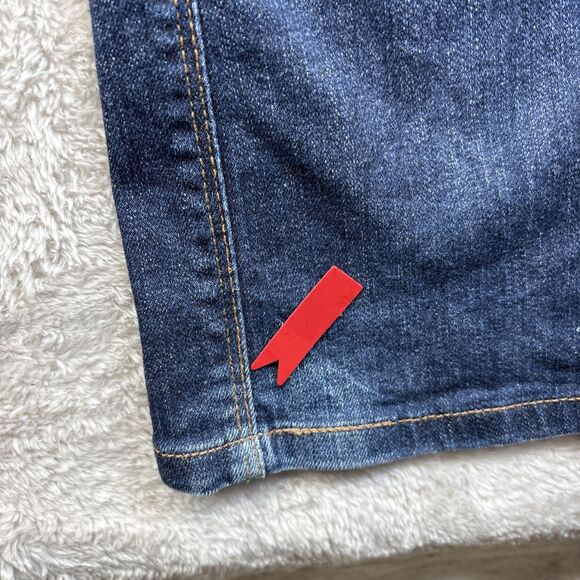 Levi’s 515 Bootcut Jeans Womens 12L Mid Rise Blue Stretch Denim Western Pockets - Picture 13 of 14